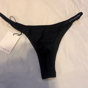 NWT Acacia Swim Neema Thong Bikini Bottoms